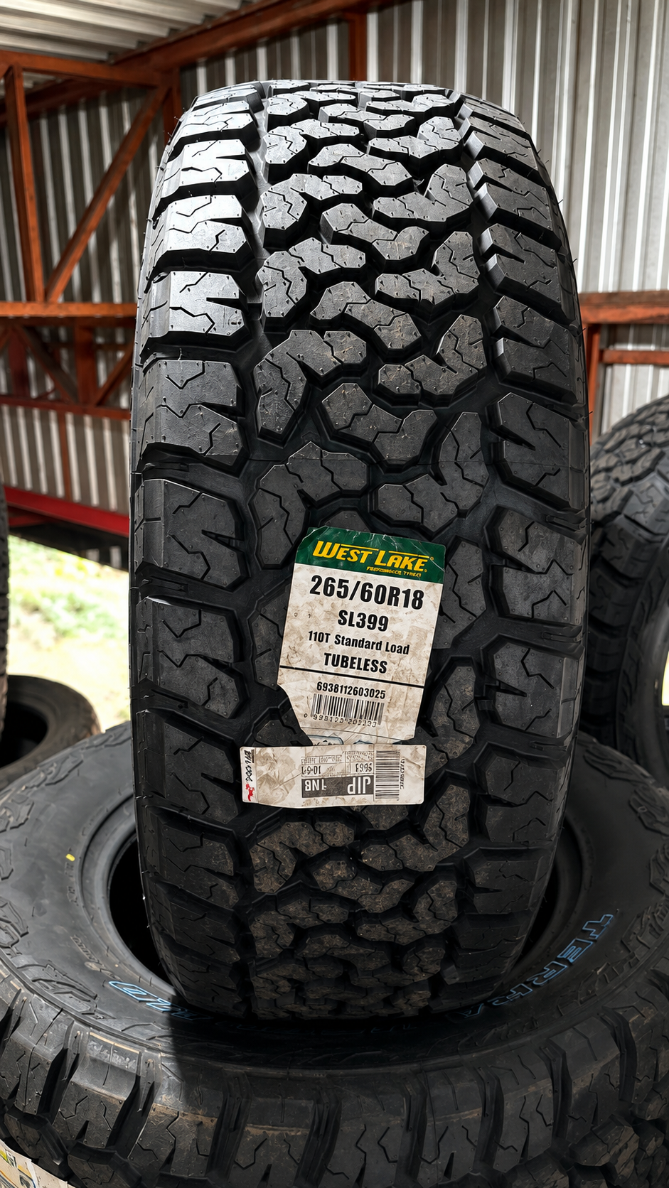 265/60R18 AT LETRA BRANCA