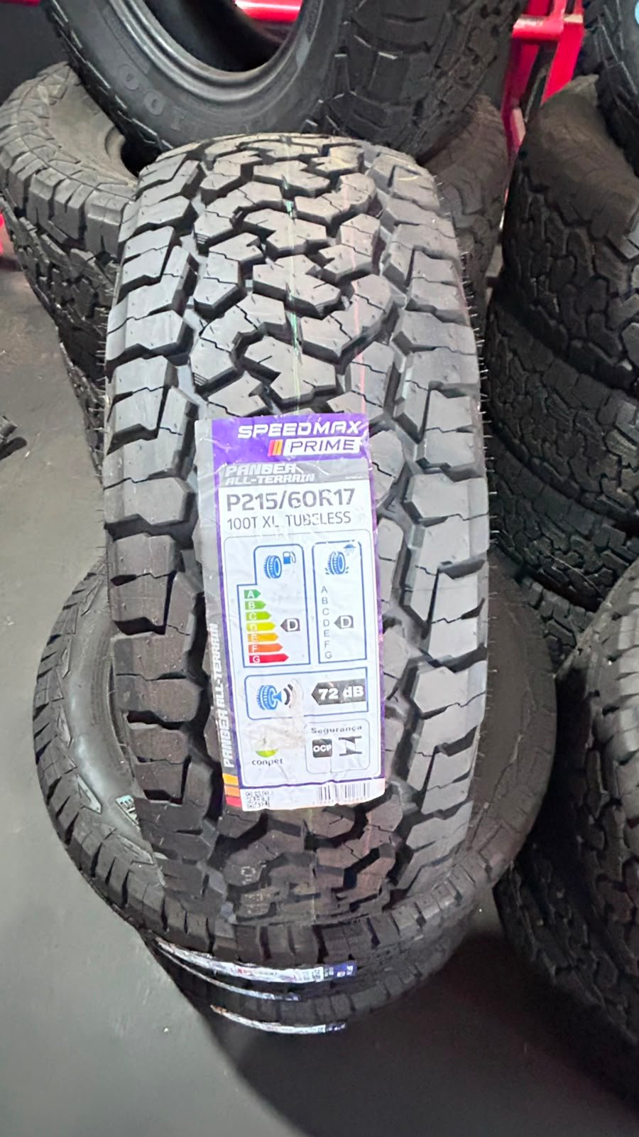 215/60R17 AT LETRA BRANCA