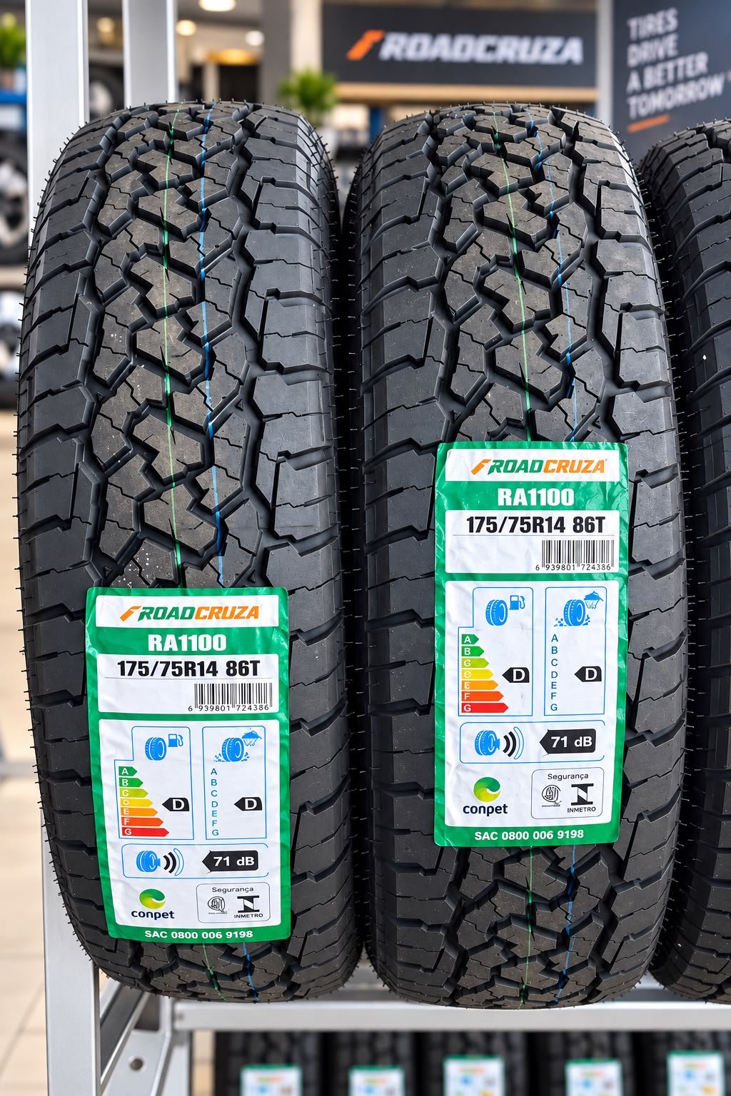 175/75R14 AT LETRA BRANCA